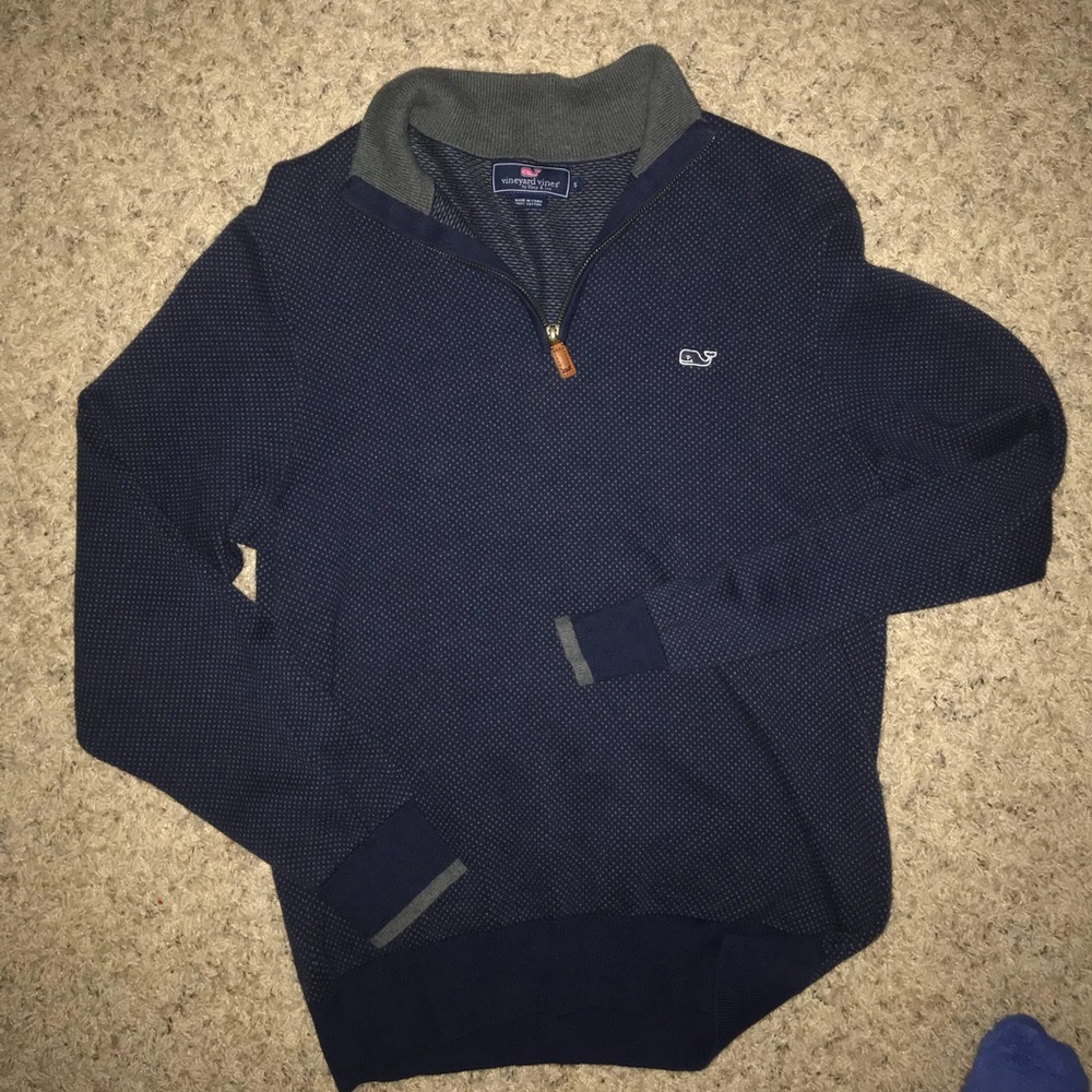 Vineyard Vines 1/4 zip thermal pull over